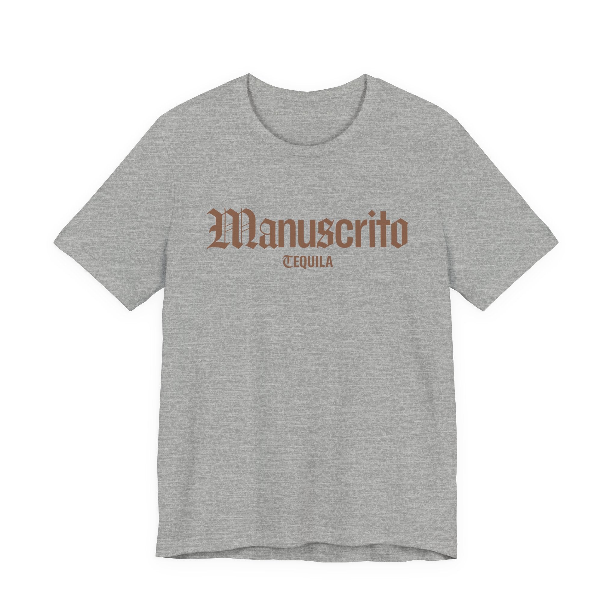 Manuscrito Tequila Script Tee — Vintage Logo Graphic T-Shirt