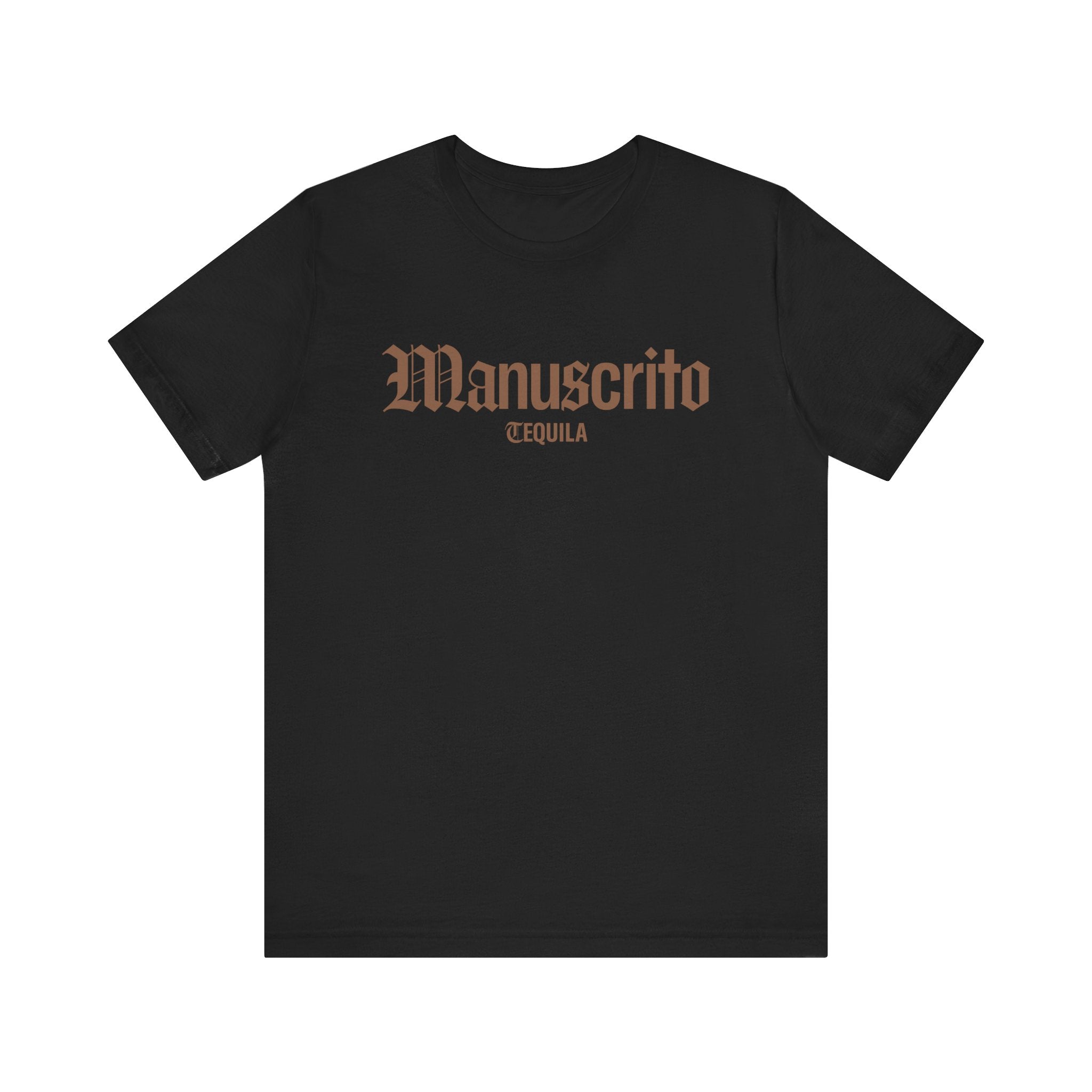 Manuscrito Tequila Script Tee — Vintage Logo Graphic T-Shirt