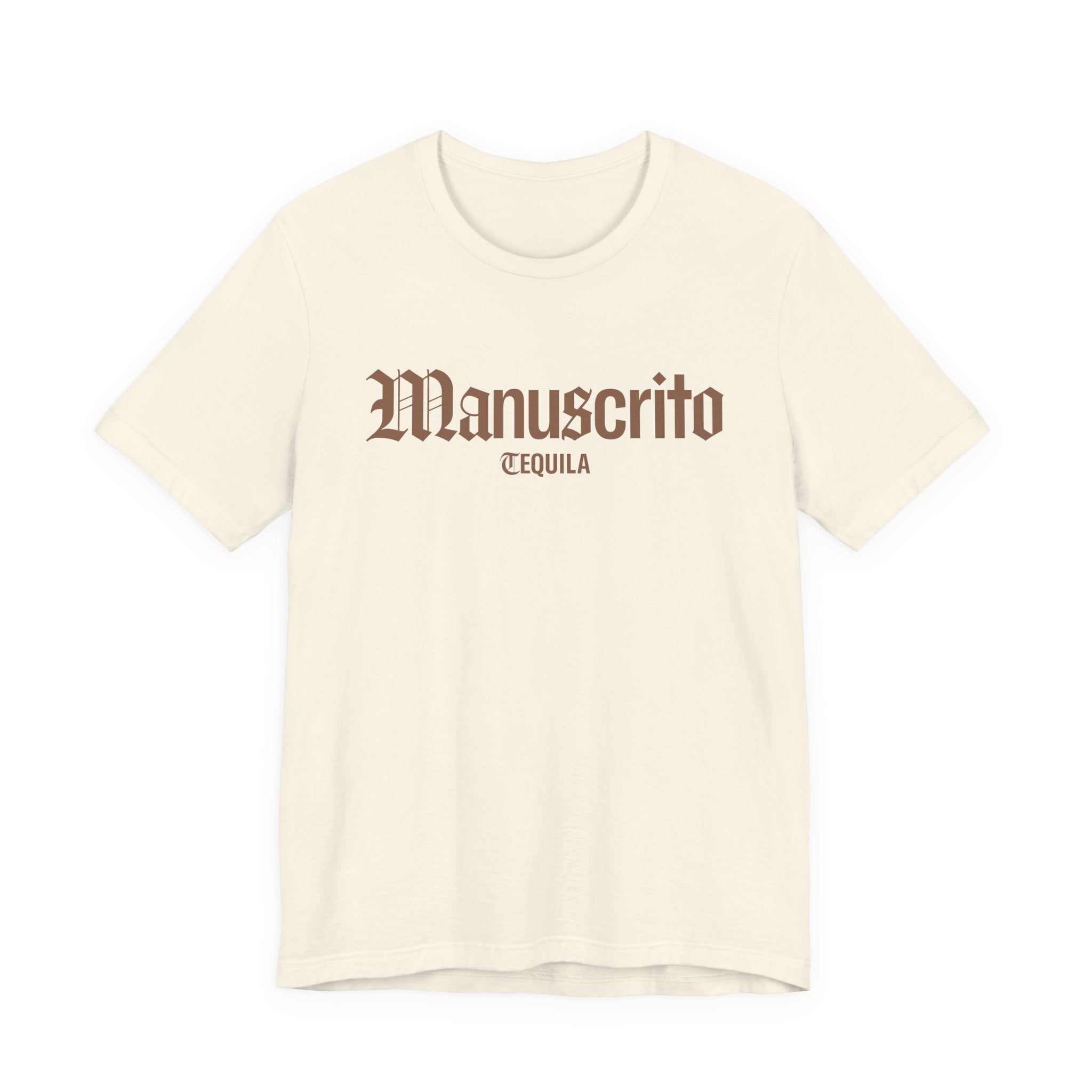Manuscrito Tequila Script Tee — Vintage Logo Graphic T-Shirt