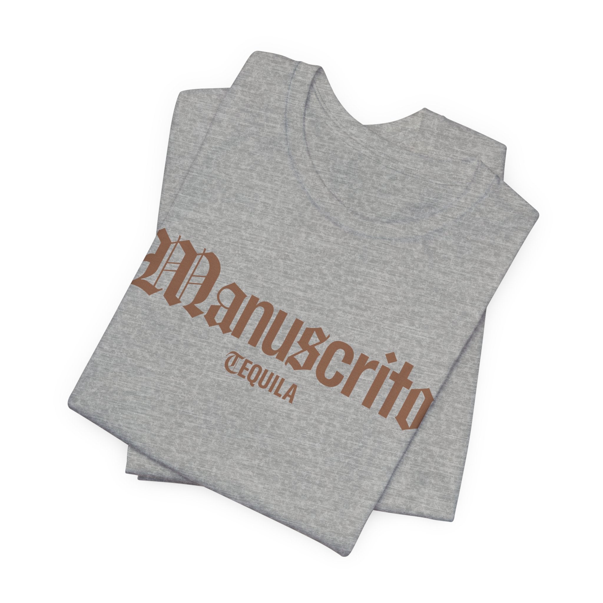 Manuscrito Tequila Script Tee — Vintage Logo Graphic T-Shirt