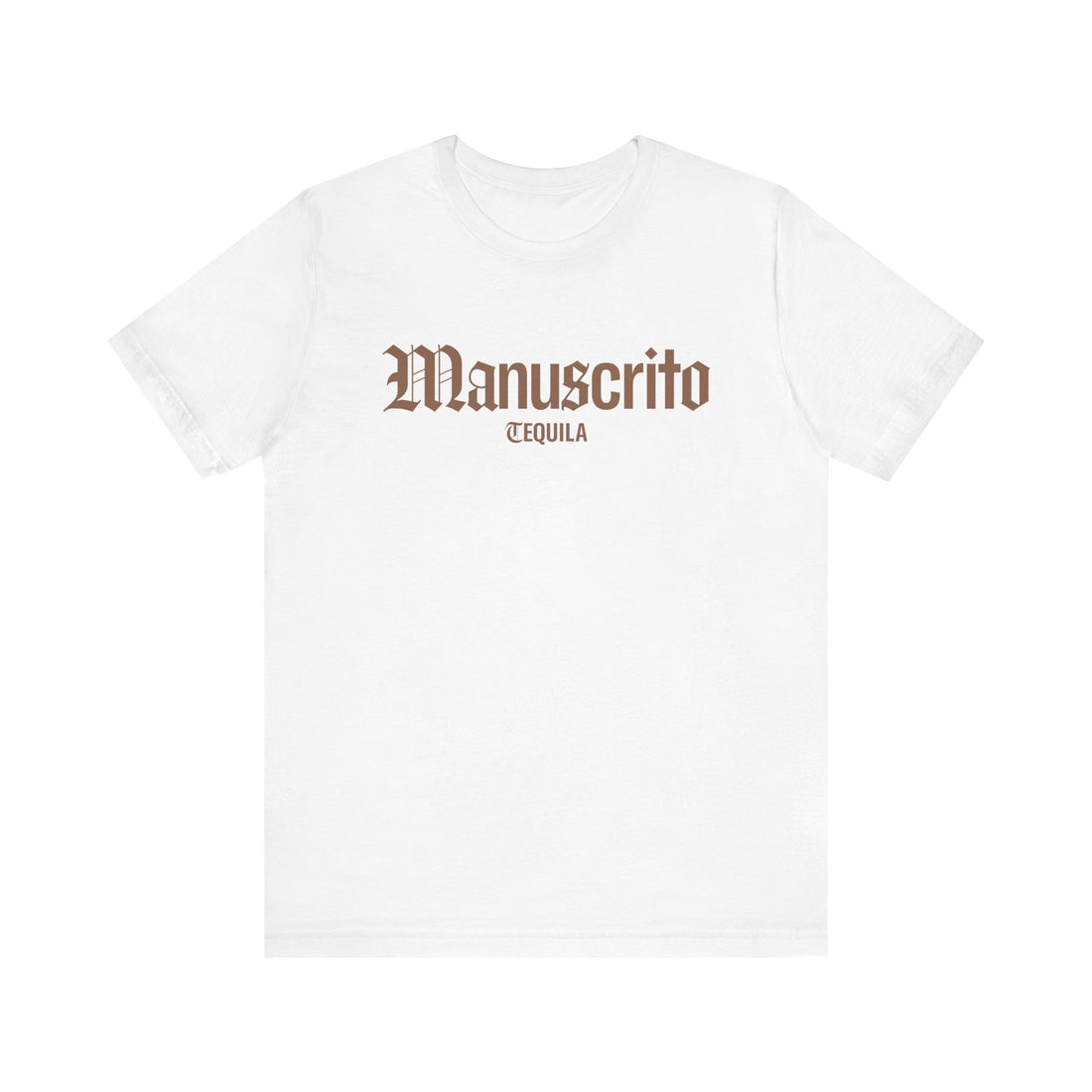 Manuscrito Tequila Script Tee — Vintage Logo Graphic T-Shirt