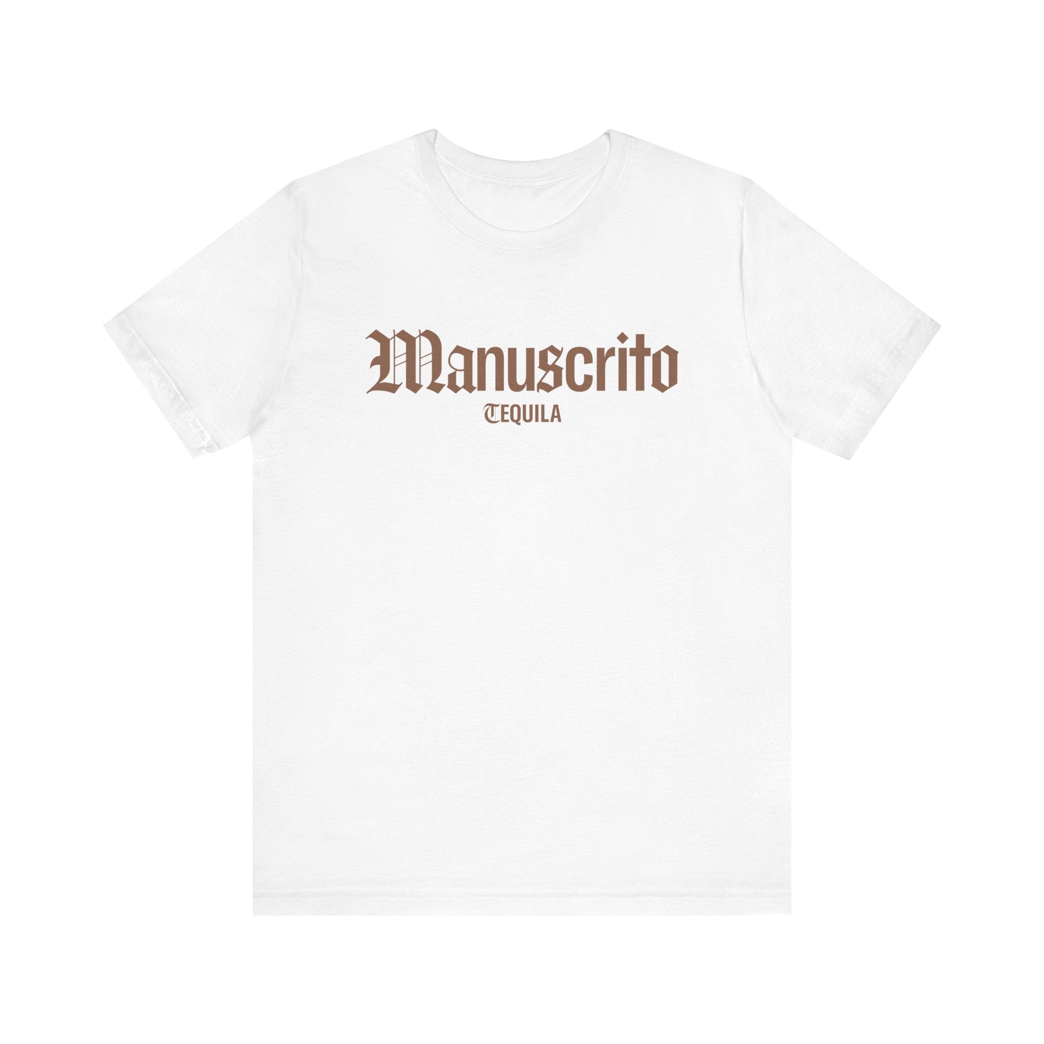Manuscrito Tequila Script Tee — Vintage Logo Graphic T-Shirt