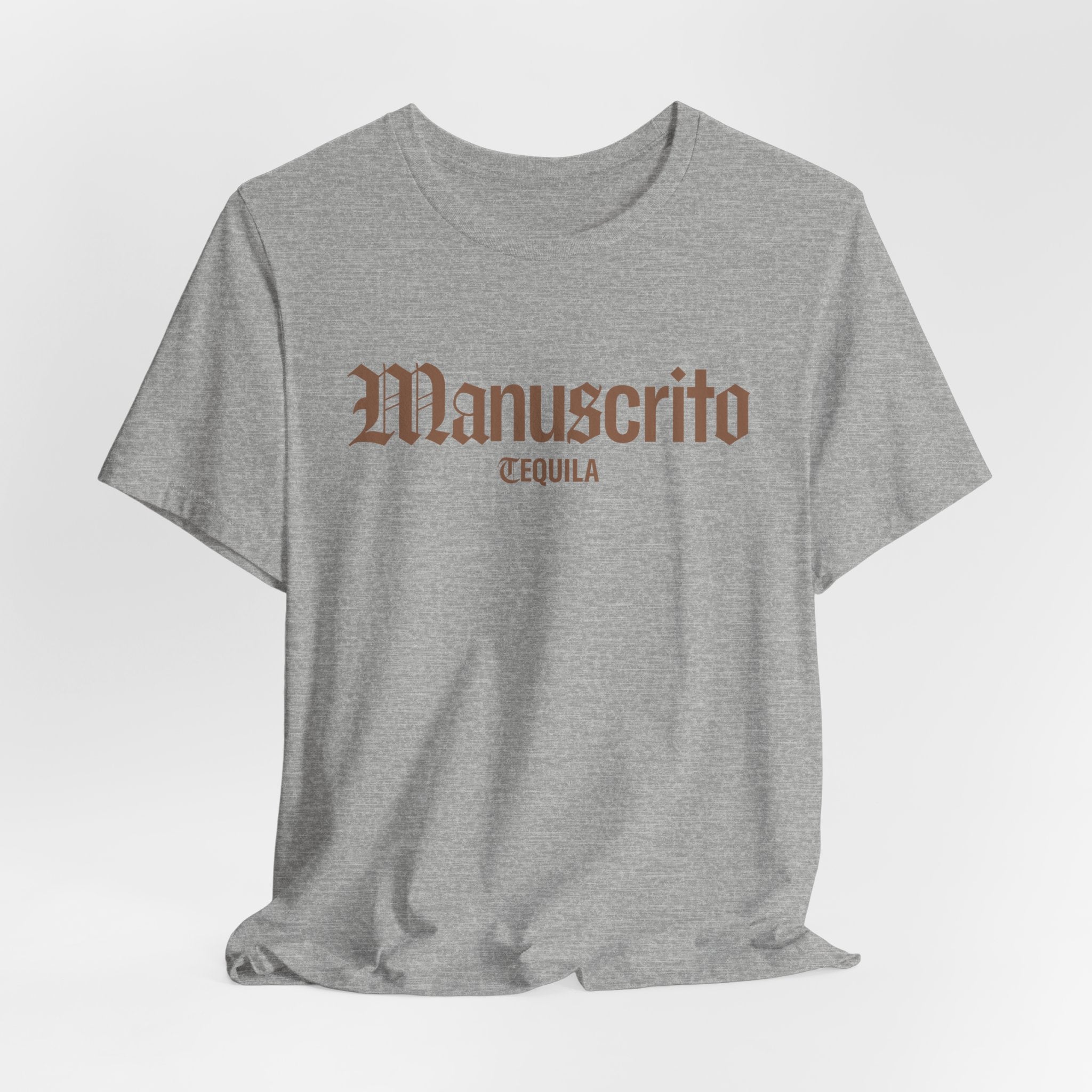 Manuscrito Tequila Script Tee — Vintage Logo Graphic T-Shirt