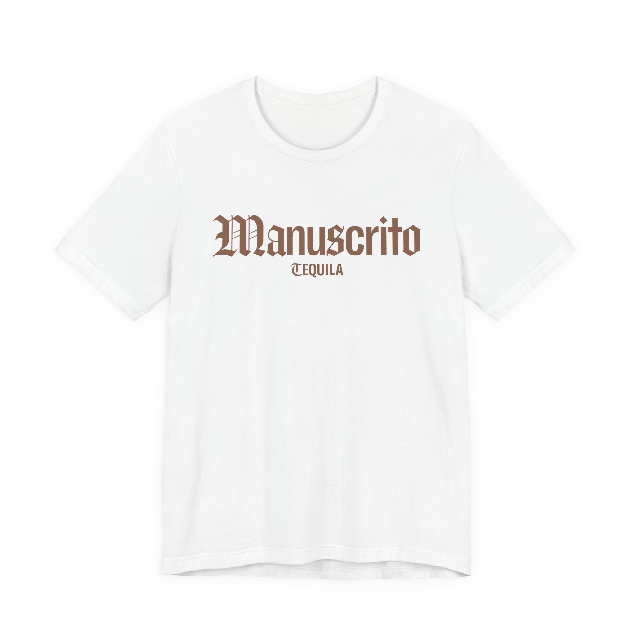 Manuscrito Tequila Script Tee — Vintage Logo Graphic T-Shirt