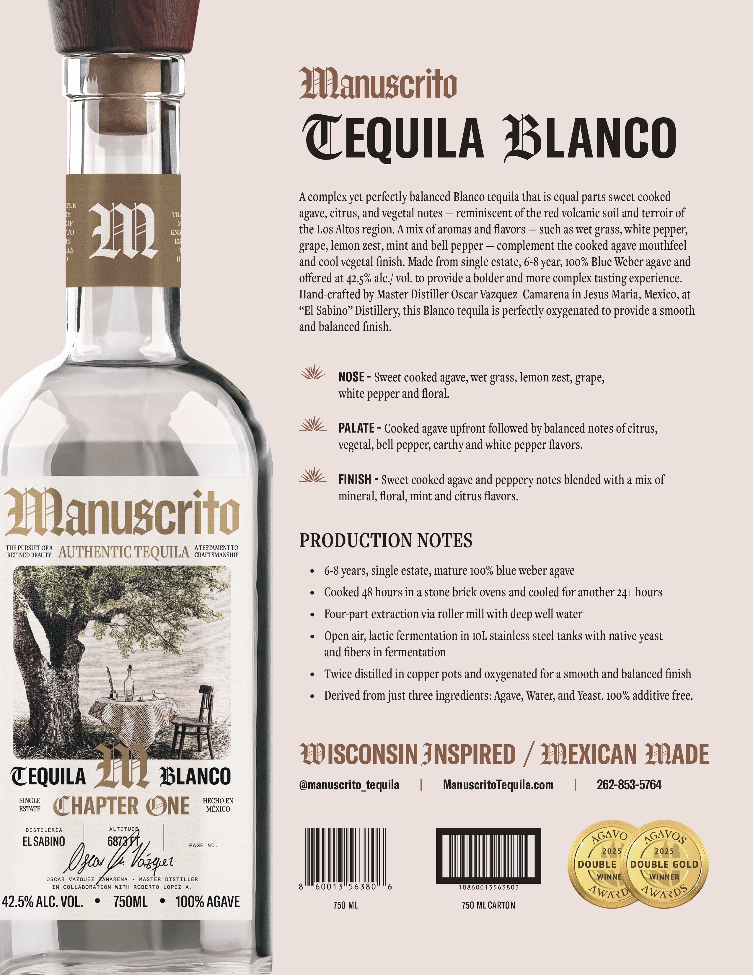 MANUSCRITO BLANCO